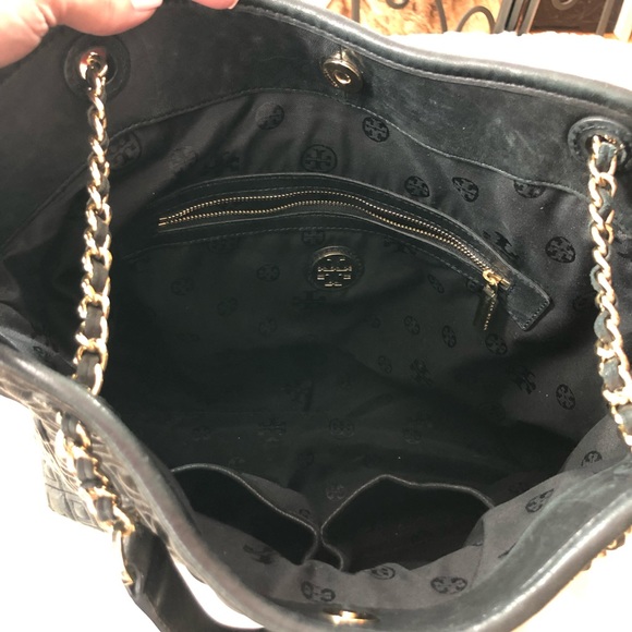 SOLD! Tory Burch Marion Slouchy Tote - Picture 5 of 8